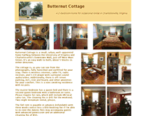 Tablet Screenshot of butternutcottage.com